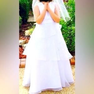 Girl first communion dress
